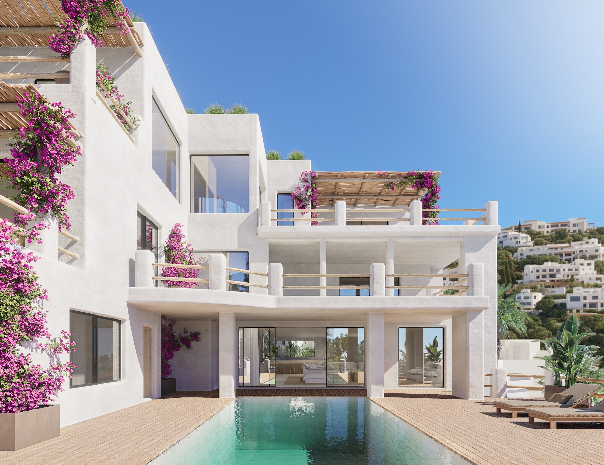 Resa Estates Ibiza for sale te koop can Furnet zicht op zee te koop lhiuse .jpeg